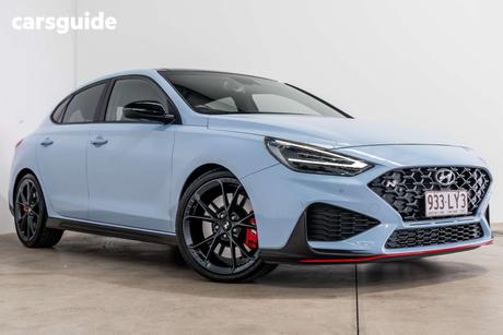 Blue 2022 Hyundai I30 Fastback N Limited Edition