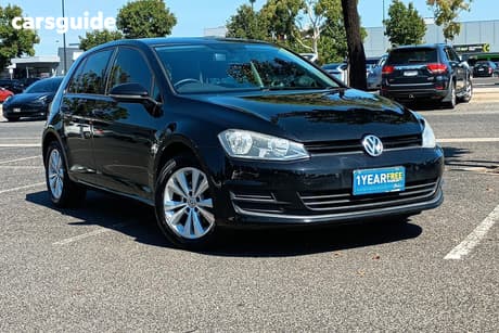 Black 2015 Volkswagen Golf Hatchback 92 Tsi Comfortline