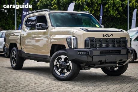 Beige 2025 Kia Tasman Double Cab Pick Up X-Line (4X4) (Std) Body Fender