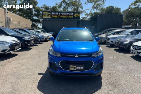 Blue 2017 Holden Trax Wagon Ls