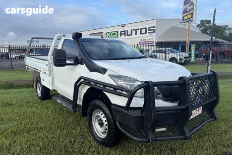 White 2016 Mazda BT-50 Cab Chassis Xt (4X4)