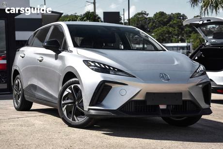 Silver 2025 MG MG4 Hatchback Excite 51 125Kw