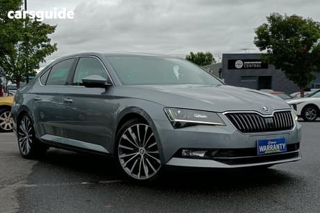 Grey 2017 Skoda Superb Sedan 162 Tsi