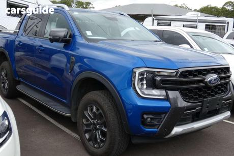 Blue 2024 Ford Ranger Double Cab Pick Up Wildtrak 3.0 (4X4)