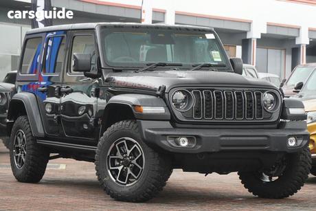Black 2025 Jeep Wrangler Unlimited Hardtop Rubicon (4X4)
