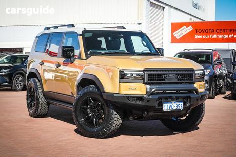 Beige 2025 Toyota Landcruiser Prado Wagon Altitude