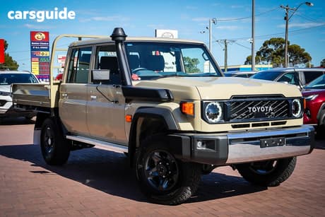 Beige 2025 Toyota Landcruiser Double Cab Chassis Lc79 Gxl + Diff Locks