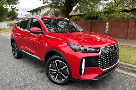 Red 2025 Chery Tiggo 4 Wagon Ultimate Hev