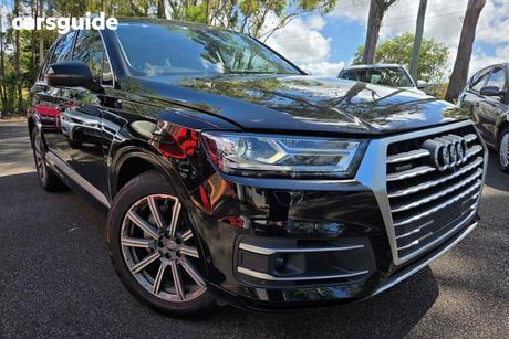 Black 2018 Audi Q7 Wagon 45 Tdi Quattro