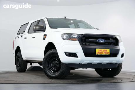 White 2017 Ford Ranger Crew Cab Pickup Xl 2.2 Hi-Rider (4X2)