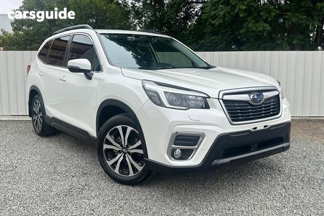 White 2021 Subaru Forester Wagon 2.5I Premium (Awd)