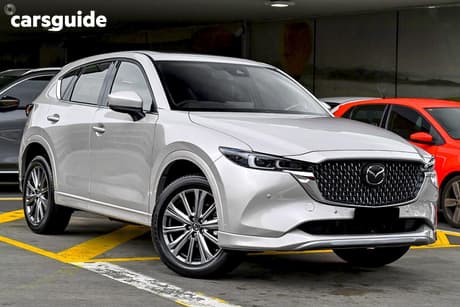 Silver 2025 Mazda CX-5 Wagon G25 Akera (Awd)