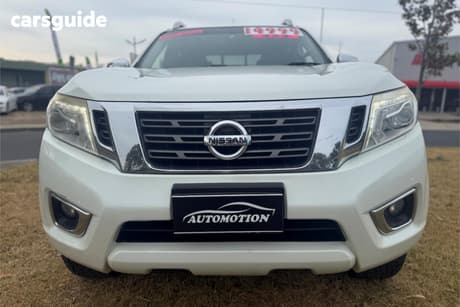 White 2016 Nissan Navara Dual Cab Utility St-X (4X4)