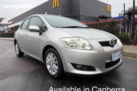 Silver 2007 Toyota Corolla Hatchback Conquest