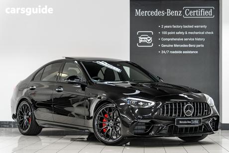 Black 2026 Mercedes-Benz C-CLASS Sedan C63 AMG S E PERFORMANCE 4WD