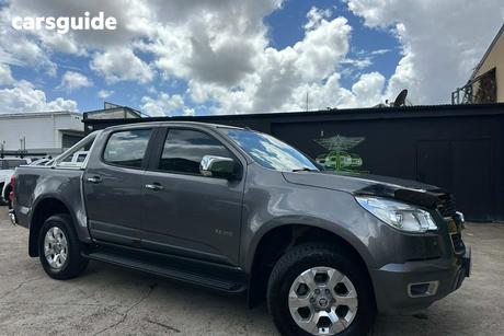 Grey 2014 Holden Colorado Crew Cab Pickup Ltz (4X2)