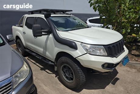 White 2016 Nissan Navara Dual Cab Utility St-X (4X4)