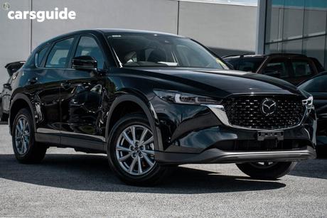 Black 2025 Mazda CX-5 Wagon G25 Maxx Sport (Fwd)