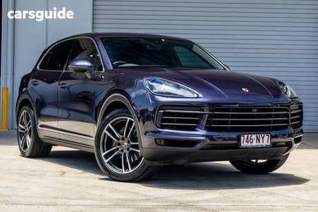 Purple 2018 Porsche Cayenne Wagon