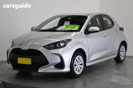 Silver 2020 Toyota Yaris Hatchback Ascent Sport