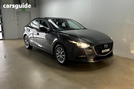 Grey 2018 Mazda 3 Sedan Neo