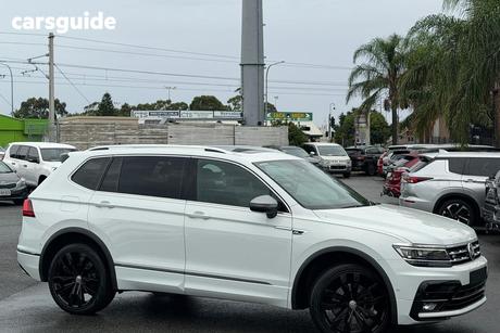 White 2019 Volkswagen Tiguan Wagon Allspace 162 Tsi Highline