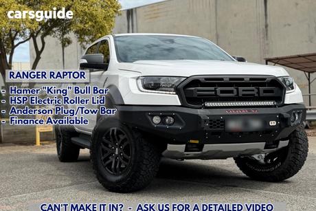 White 2021 Ford Ranger Double Cab Pick Up Raptor 2.0 (4X4)