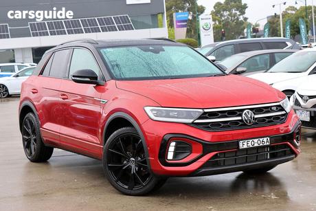 Red 2024 Volkswagen T-ROC Wagon 140Tsi R-Line