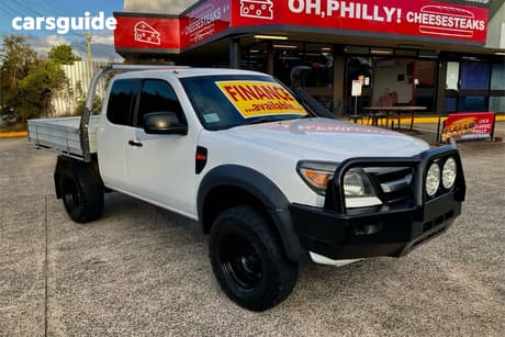 White 2009 Ford Ranger Super Cab Utility Xl (4X4)