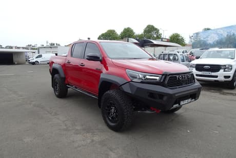Red 2025 Toyota Hilux Double Cab Pick Up Gr-Sport (4X4)