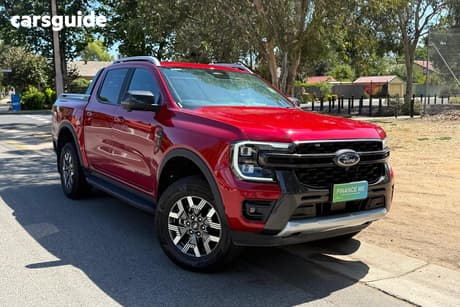 Red 2025 Ford Ranger Double Cab Pick Up Phev Wildtrak (4X4)