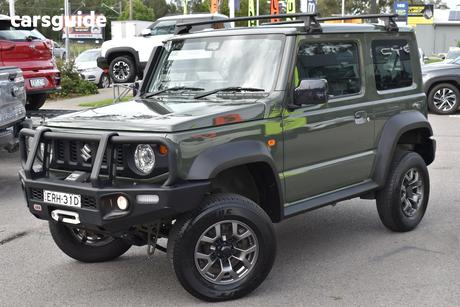 Green 2021 Suzuki Jimny Wagon