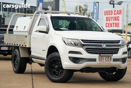 White 2016 Holden Colorado Cab Chassis Ls (4X2)