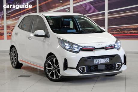White 2022 Kia Picanto Hatchback Gt (Turbo) (Pe)