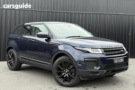 Blue 2016 Land Rover Range Rover Evoque Wagon Td4 150 Se
