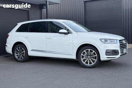 White 2016 Audi Q7 Wagon 3.0 Tdi Quattro