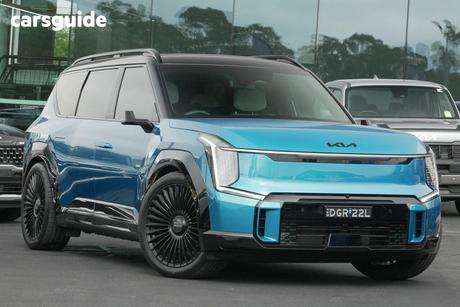 Blue 2025 Kia EV9 Wagon Earth