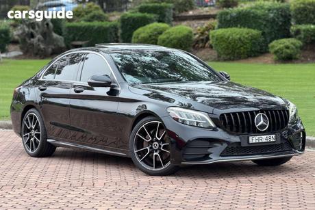 Black 2018 Mercedes-Benz C200 Sedan Eq (Hybrid)