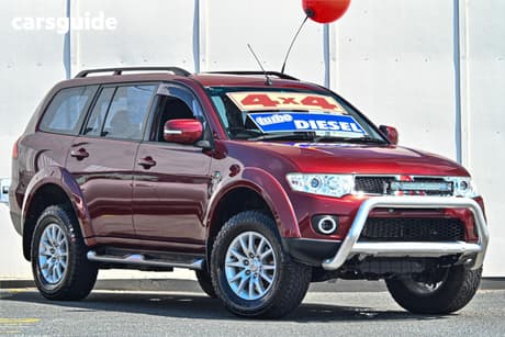 Red 2012 Mitsubishi Challenger Wagon Ls (5 Seat) (4X4)