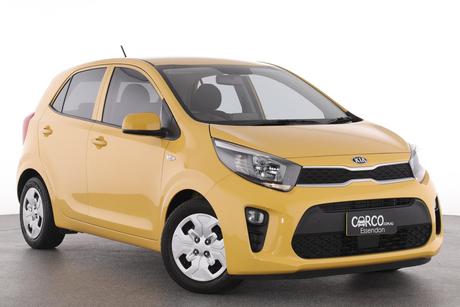 Yellow 2021 Kia Picanto Hatchback S (Pe)