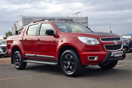 Red 2015 Holden Colorado Crew Cab Pickup Z71 (4X4)