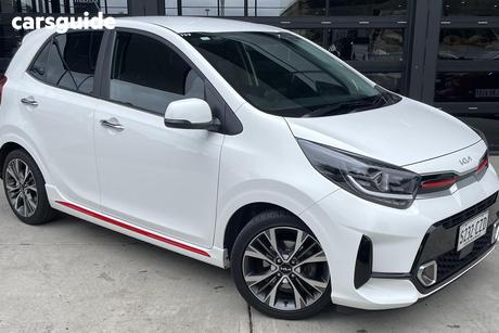 White 2023 Kia Picanto Hatchback Gt-Line (Pe)