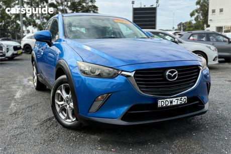 Blue 2016 Mazda CX-3 Wagon Maxx (Fwd)