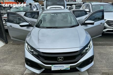 Silver 2018 Honda Civic Hatchback Vti-S