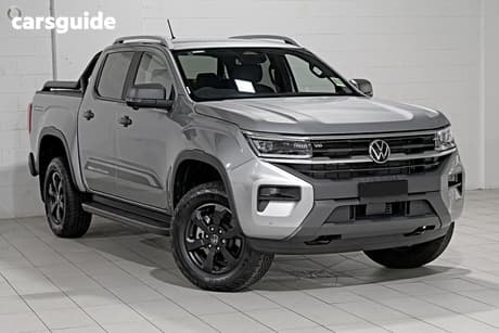 Silver 2025 Volkswagen Amarok Dual Cab Utility Panamericana Tdi600 4Motion