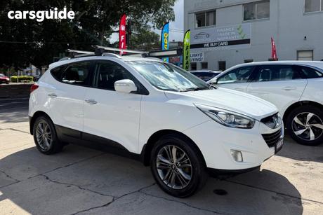 White 2012 Hyundai IX35 Wagon Elite (Awd)