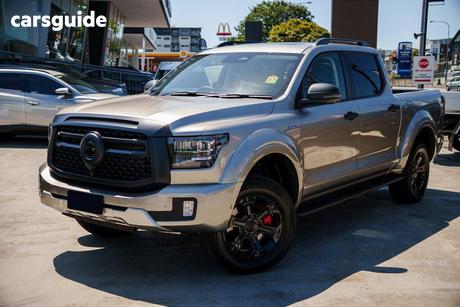 Silver 2025 GWM Cannon Alpha Dual Cab Utility Ultra Phev (4X4)