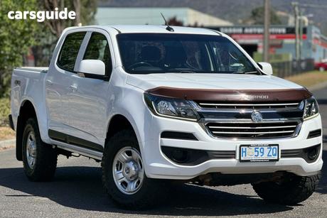 White 2019 Holden Colorado Crew Cab Pickup Ls (4X4) (5Yr)