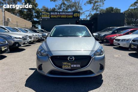 Silver 2016 Mazda 2 Hatchback Maxx