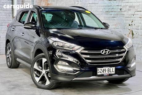 Black 2016 Hyundai Tucson Wagon Highlander (Awd)